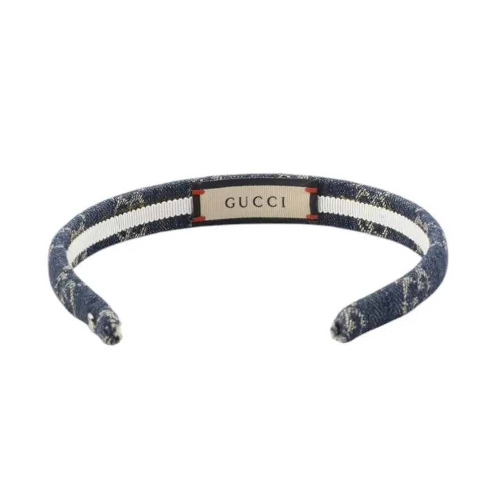 7066 - Gucci Denim Headband Blue